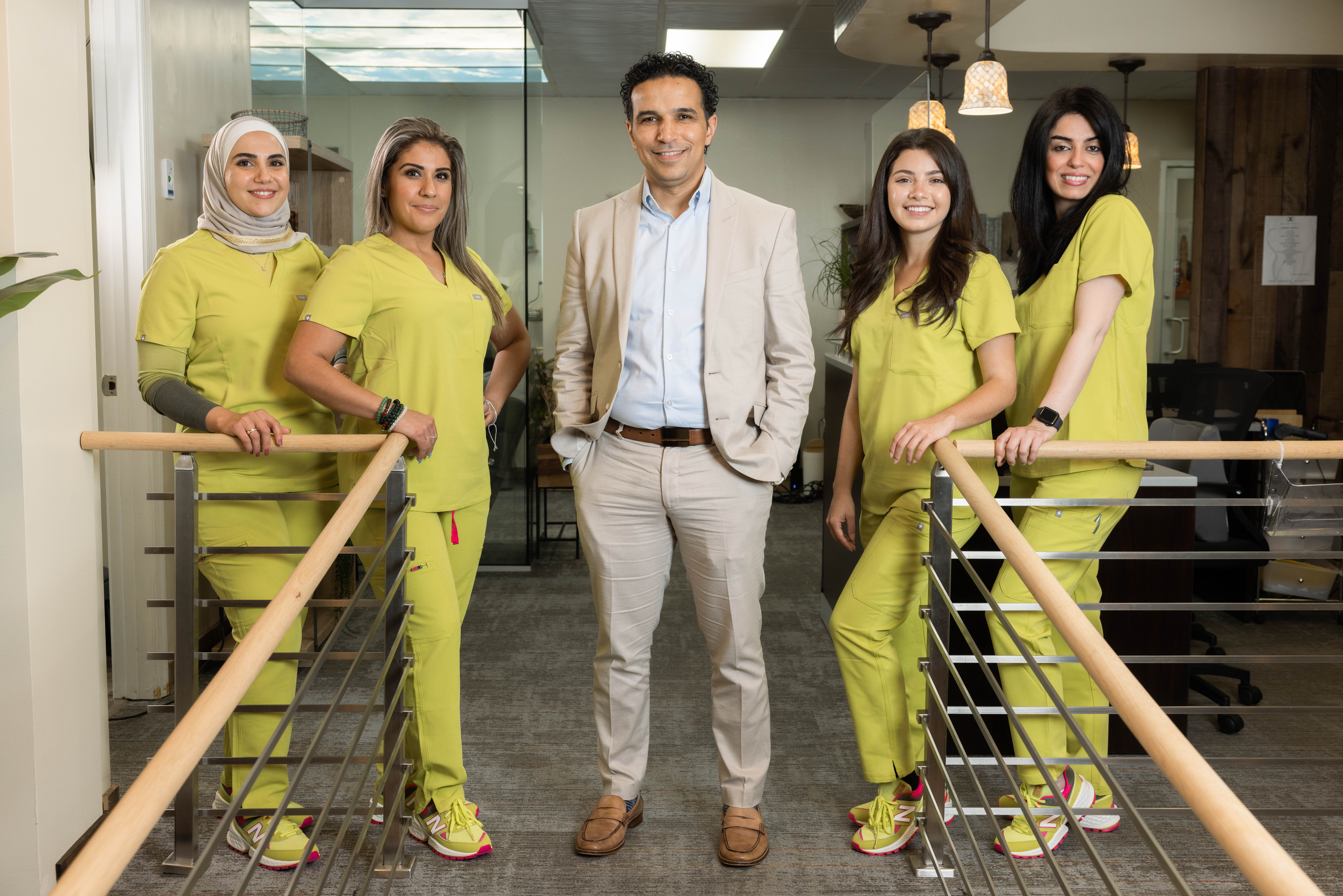 State-of-the-art dental treatment room with advanced implant equipment